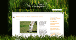 Desktop Screenshot of gruener-daumen.net